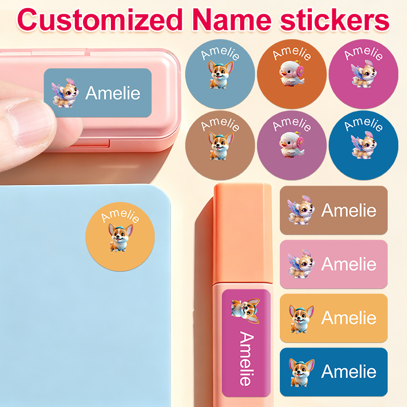 Personalized Name Box - Персонализированные именные бирки - индивидуальные метки